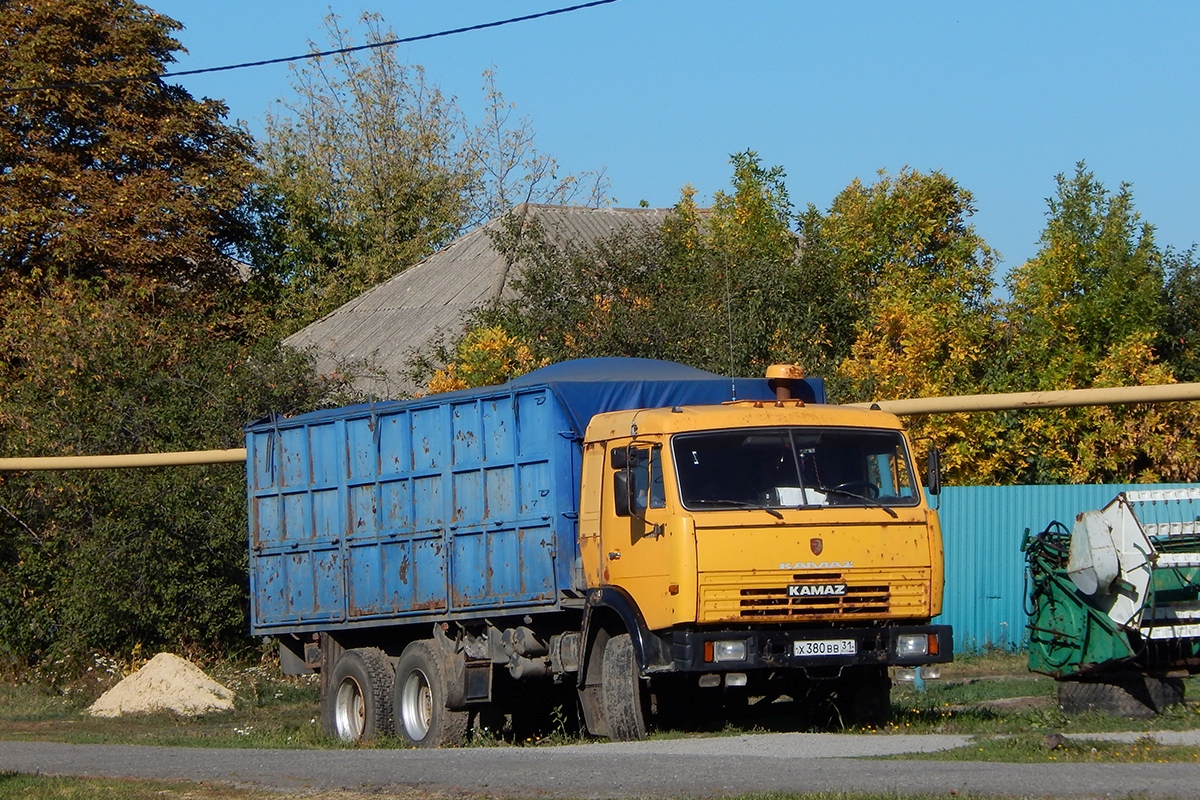 Белгородская область, № Х 380 ВВ 31 — КамАЗ-53212