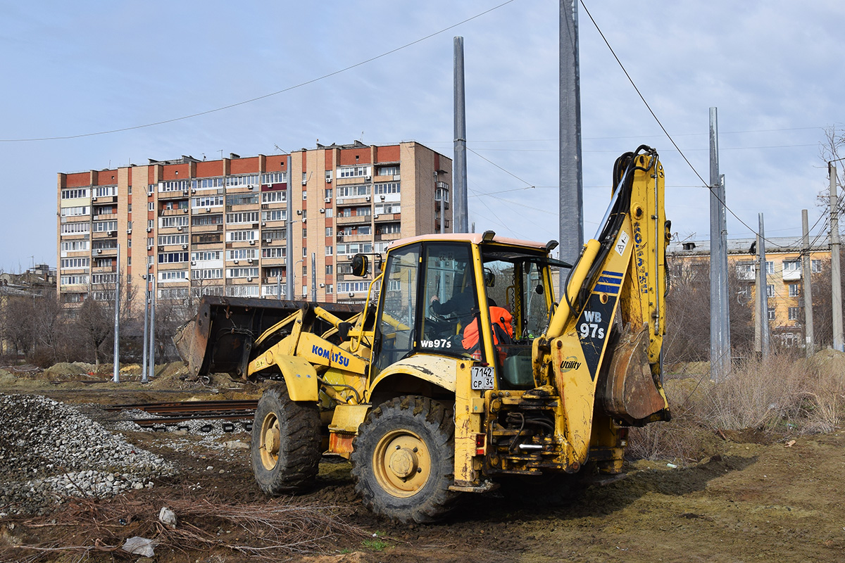 Волгоградская область, № 7142 СР 34 — Komatsu WB97