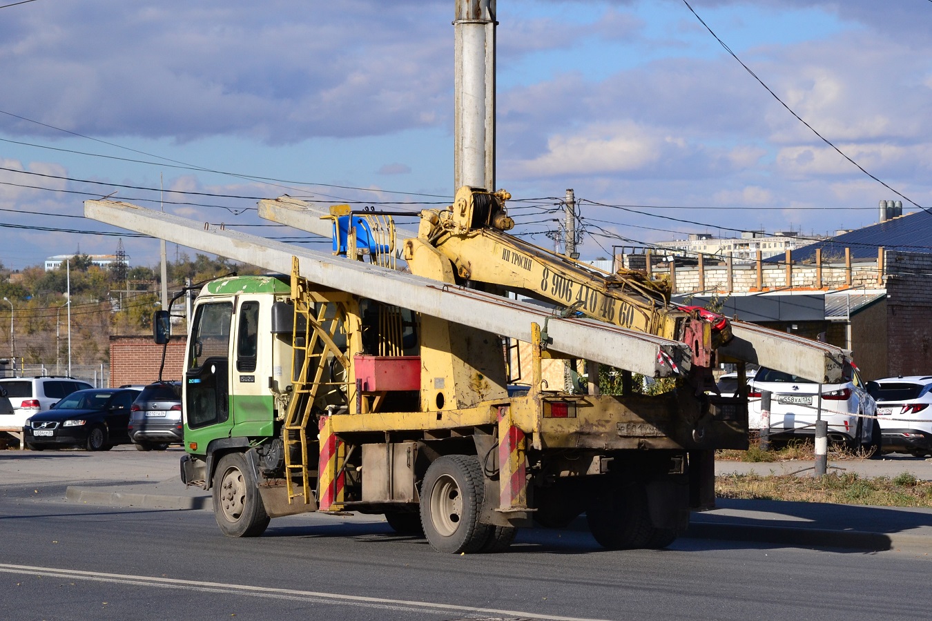 Волгоградская область, № Р 501 ХМ 34 — Isuzu Forward (общая модель)