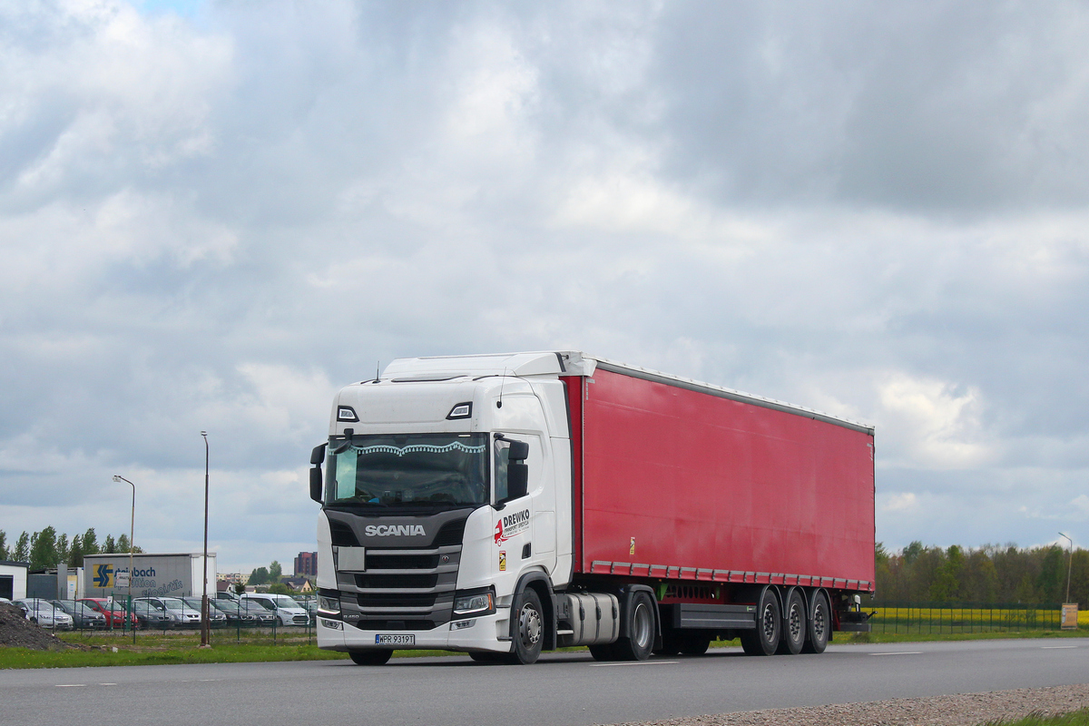 Польша, № WPR 9319T — Scania ('2016) R450