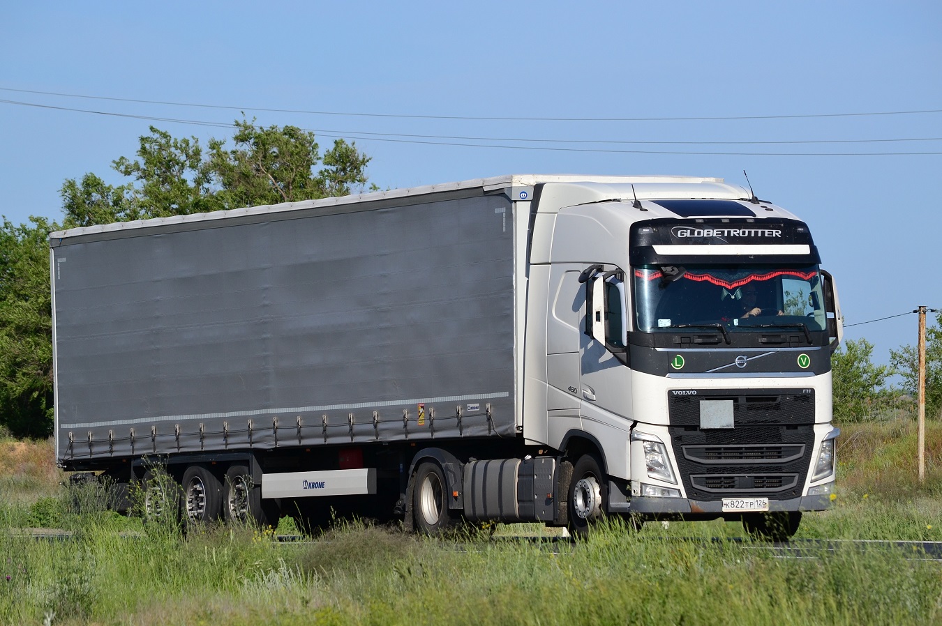 Ставропольский край, № К 822 ТР 126 — Volvo ('2012) FH.460 [X9P]