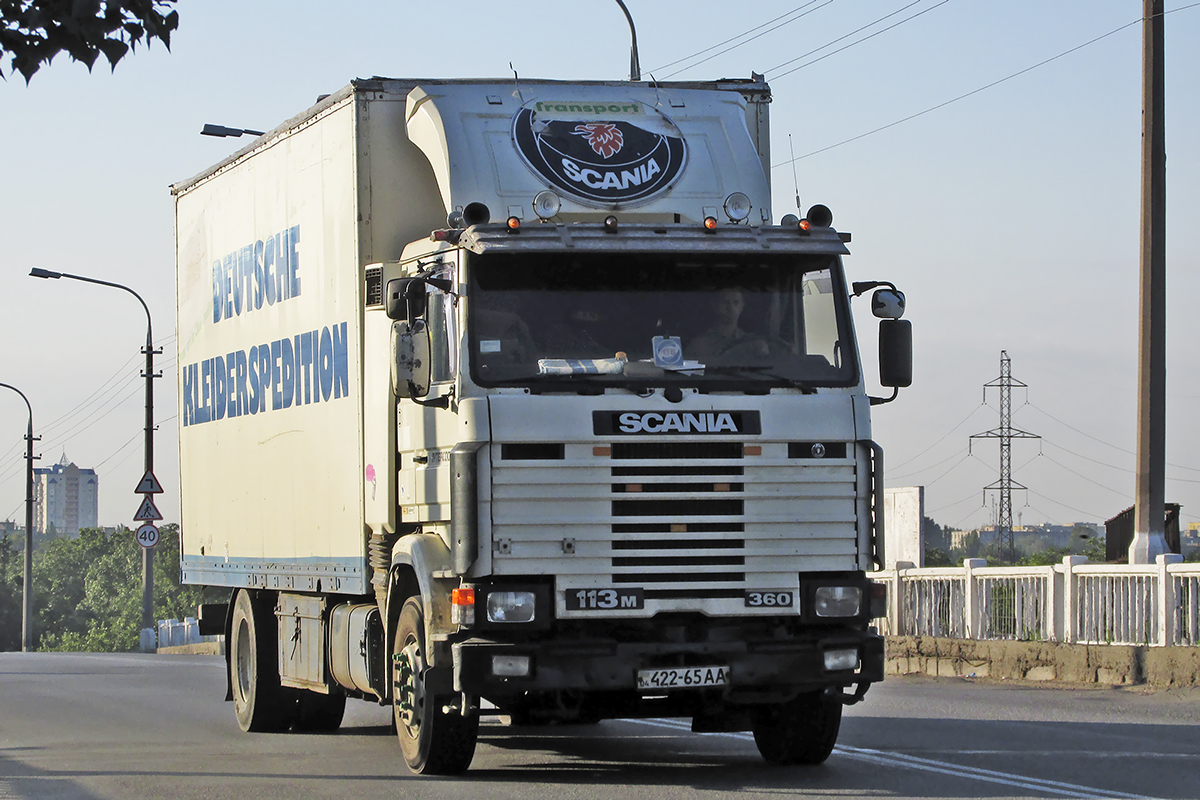 Днепропетровская область, № 422-65 АА — Scania (II) R113M