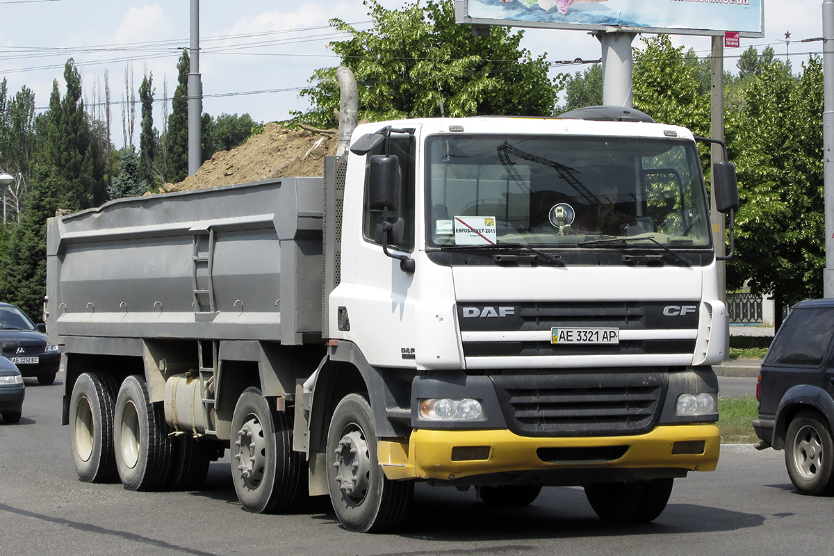 Днепропетровская область, № АЕ 3321 АР — DAF CF85 FAD