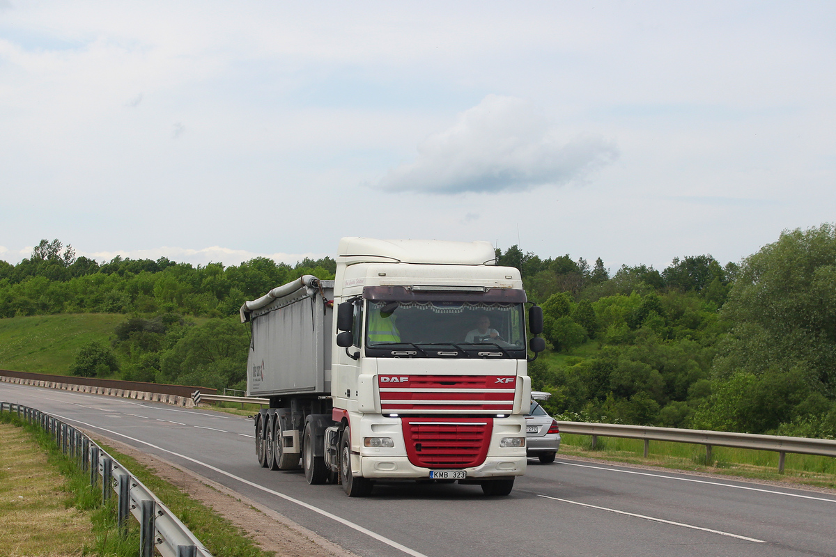 Литва, № KMB 323 — DAF XF105 FT