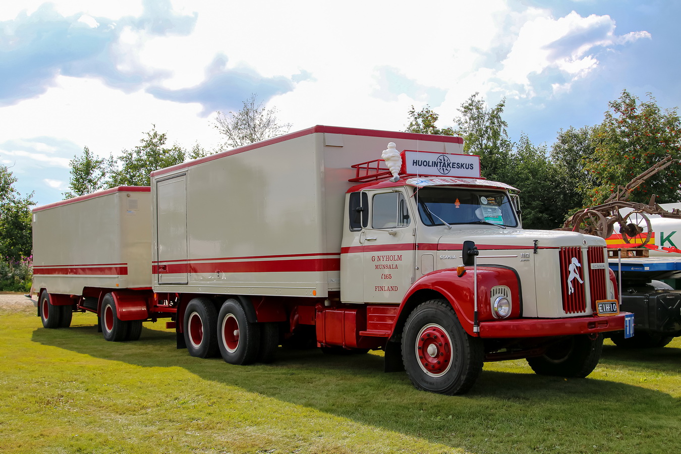 Финляндия, № EIH-10 — Scania  (общая модель); Финляндия — Power Truck Show 2019