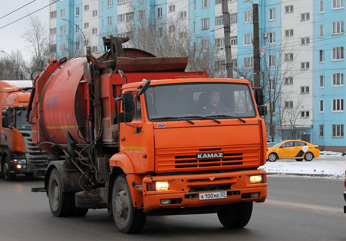 Ивановская область, № А 100 МЕ 37 — КамАЗ-53605-62