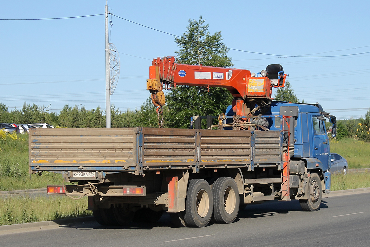 Челябинская область, № К 493 РВ 174 — КамАЗ-65116-N3(78)