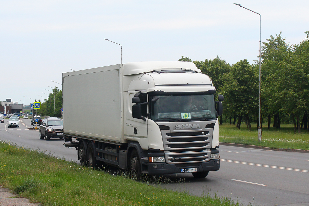 Литва, № HHO 217 — Scania ('2013) G410