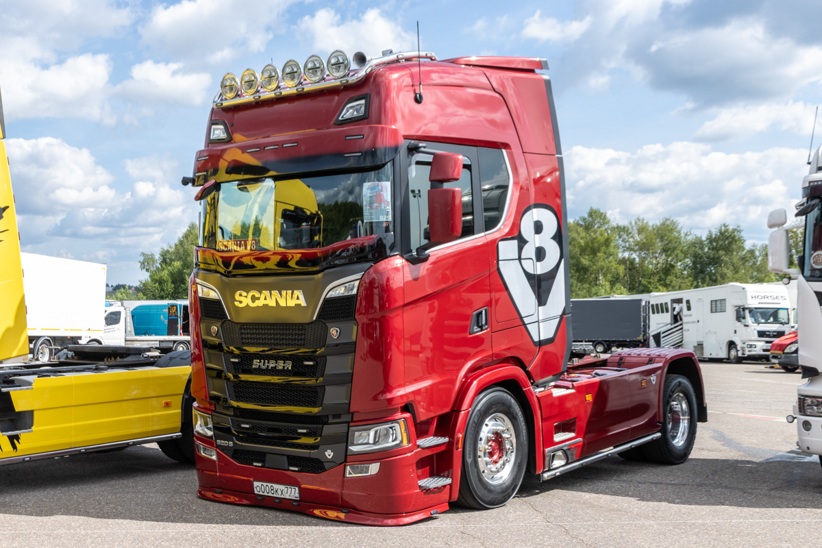 Москва, № О 008 КХ 777 — Scania ('2016) S620; Московская область — Фестиваль TruckDay 2025