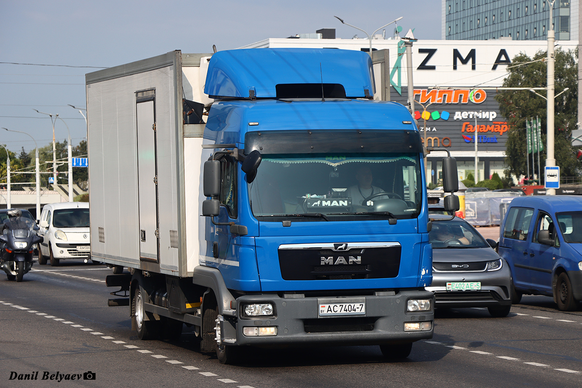 Минск, № АС 7404-7 — MAN TGL (общая модель)
