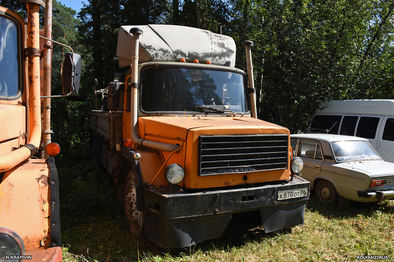 Алтай, № К 870 ОТ 86 — Magirus-Deutz 232D19K
