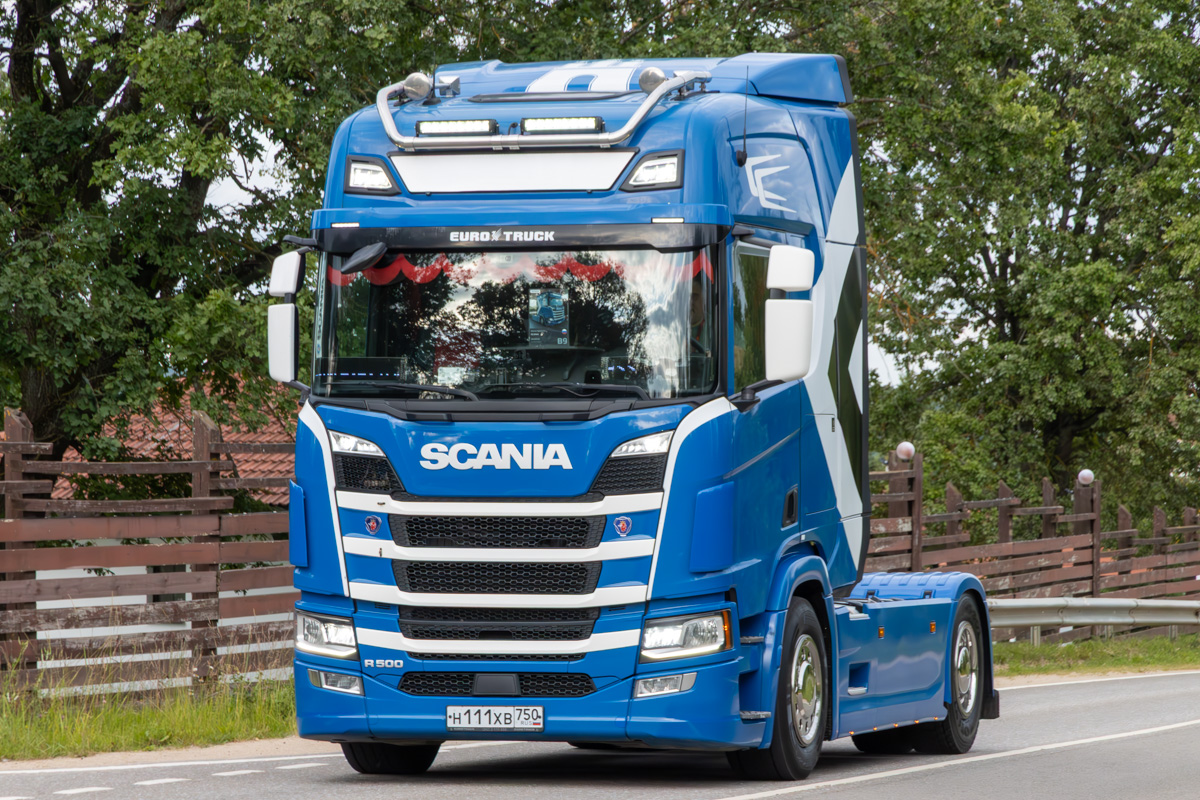 Московская область, № Н 111 ХВ 750 — Scania ('2016) R500; Московская область — Фестиваль TruckDay 2025