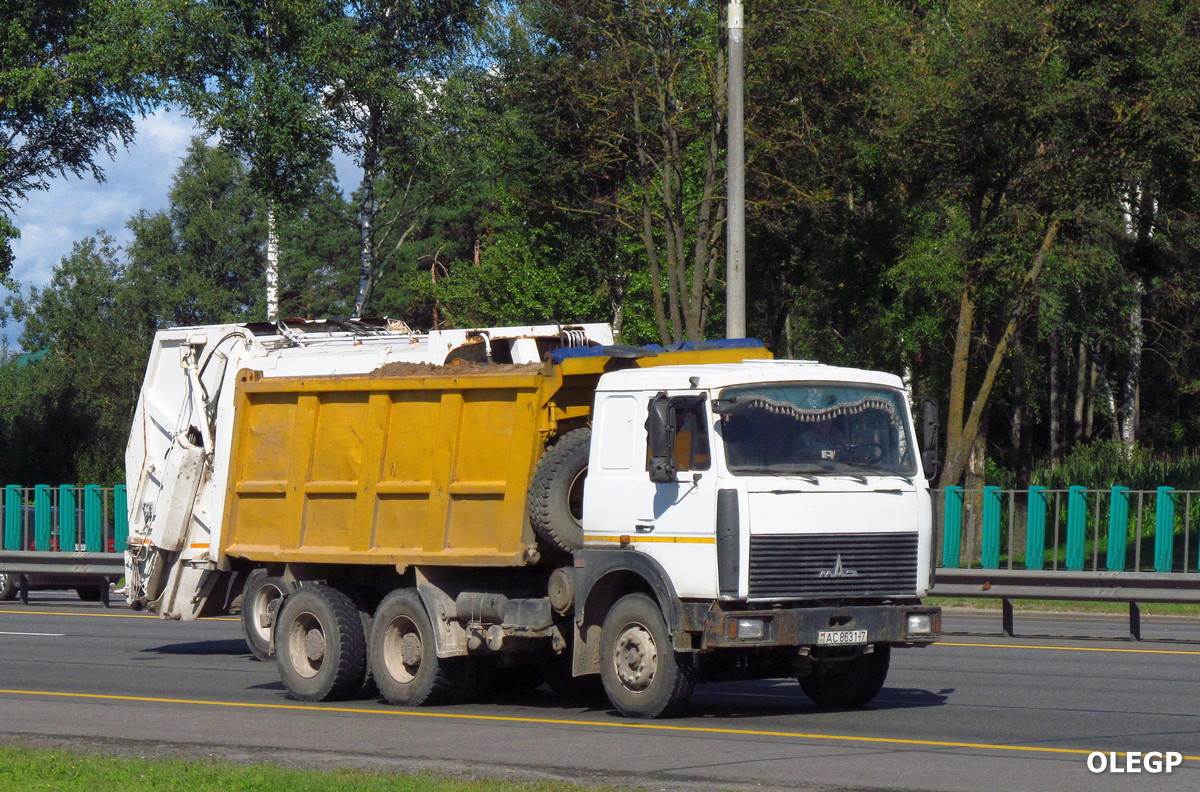 Минск, № АС 8631-7 — МАЗ-5516 (общая модель)