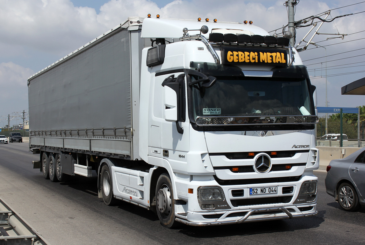 Турция, № 52 ND 044 — Mercedes-Benz Actros ('2009) 1844