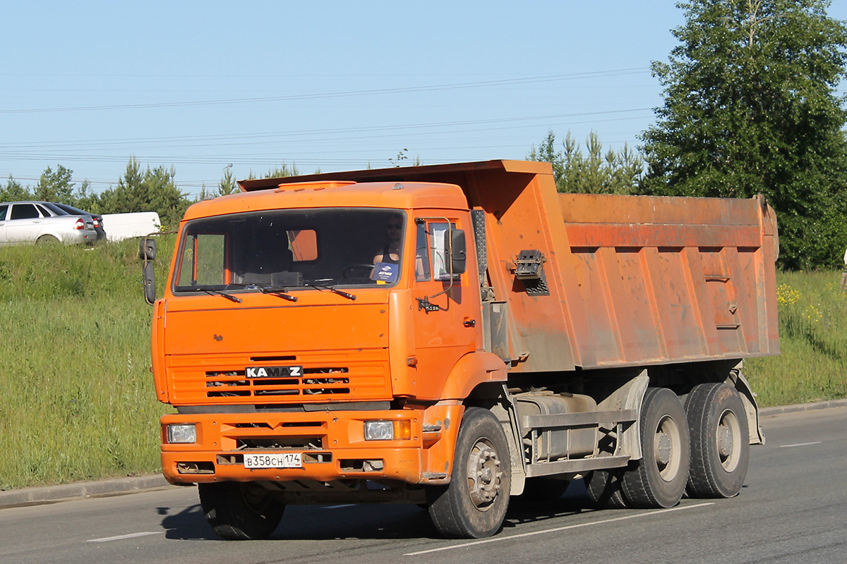 Челябинская область, № В 358 СН 174 — КамАЗ-6520 [652000]