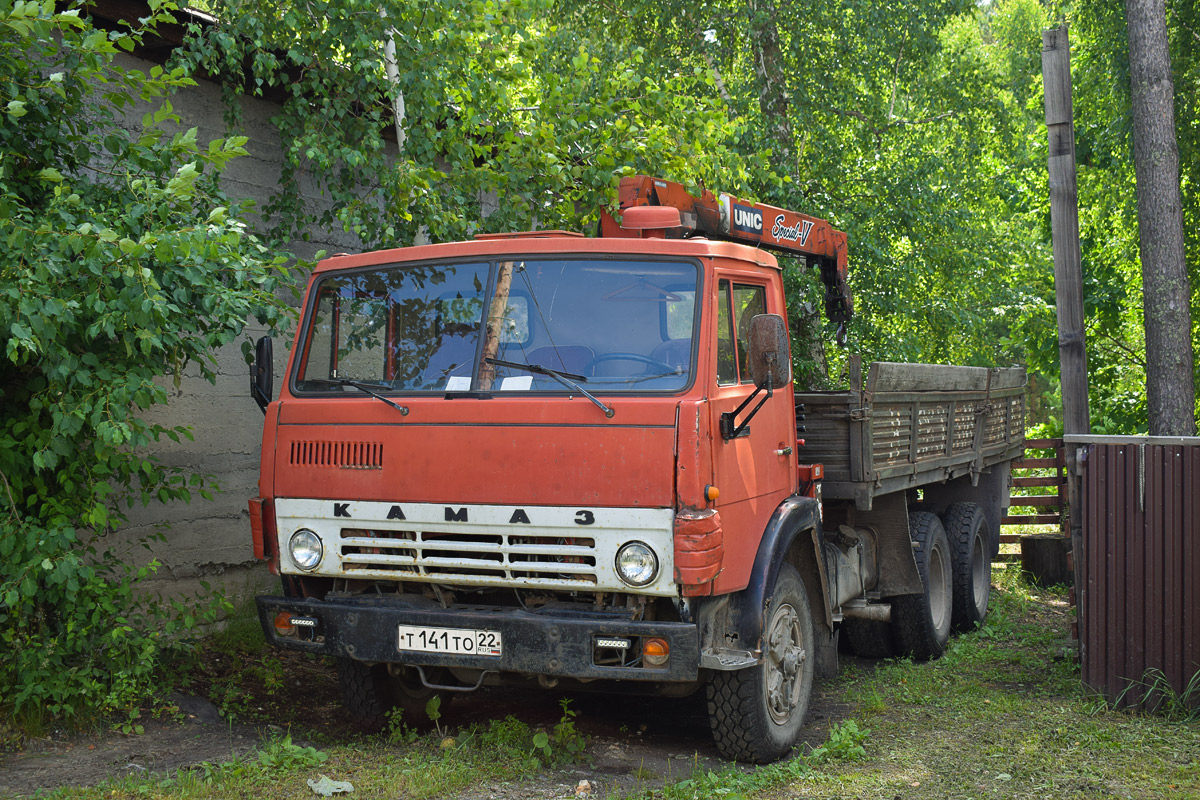 Алтайский край, № Т 141 ТО 22 — КамАЗ-5320