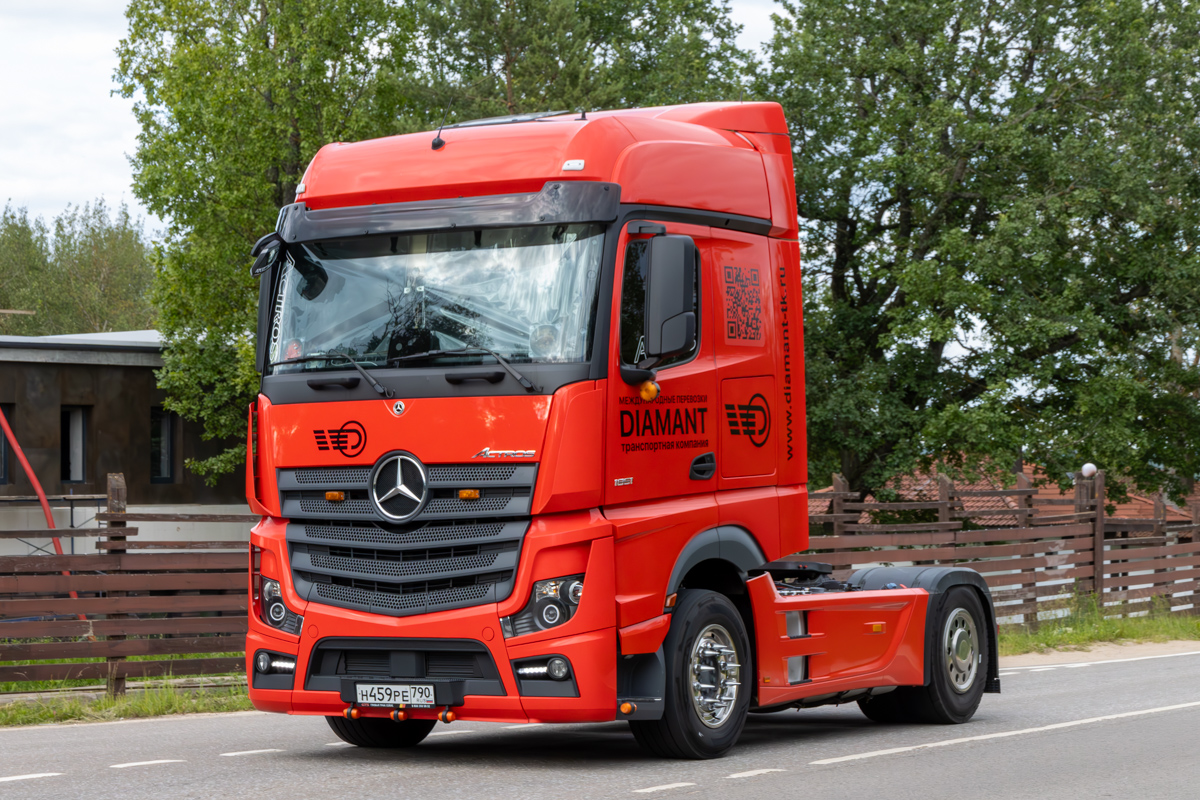 Московская область, № Н 459 РЕ 790 — Mercedes-Benz Actros ('2011) 1851; Московская область — Фестиваль TruckDay 2025