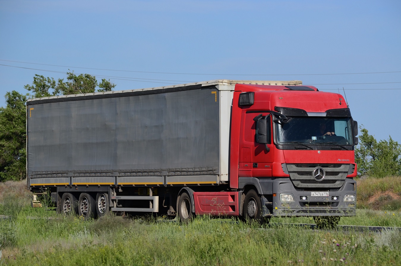 Татарстан, № А 747 ЕВ 116 — Mercedes-Benz Actros ('2009) 1844