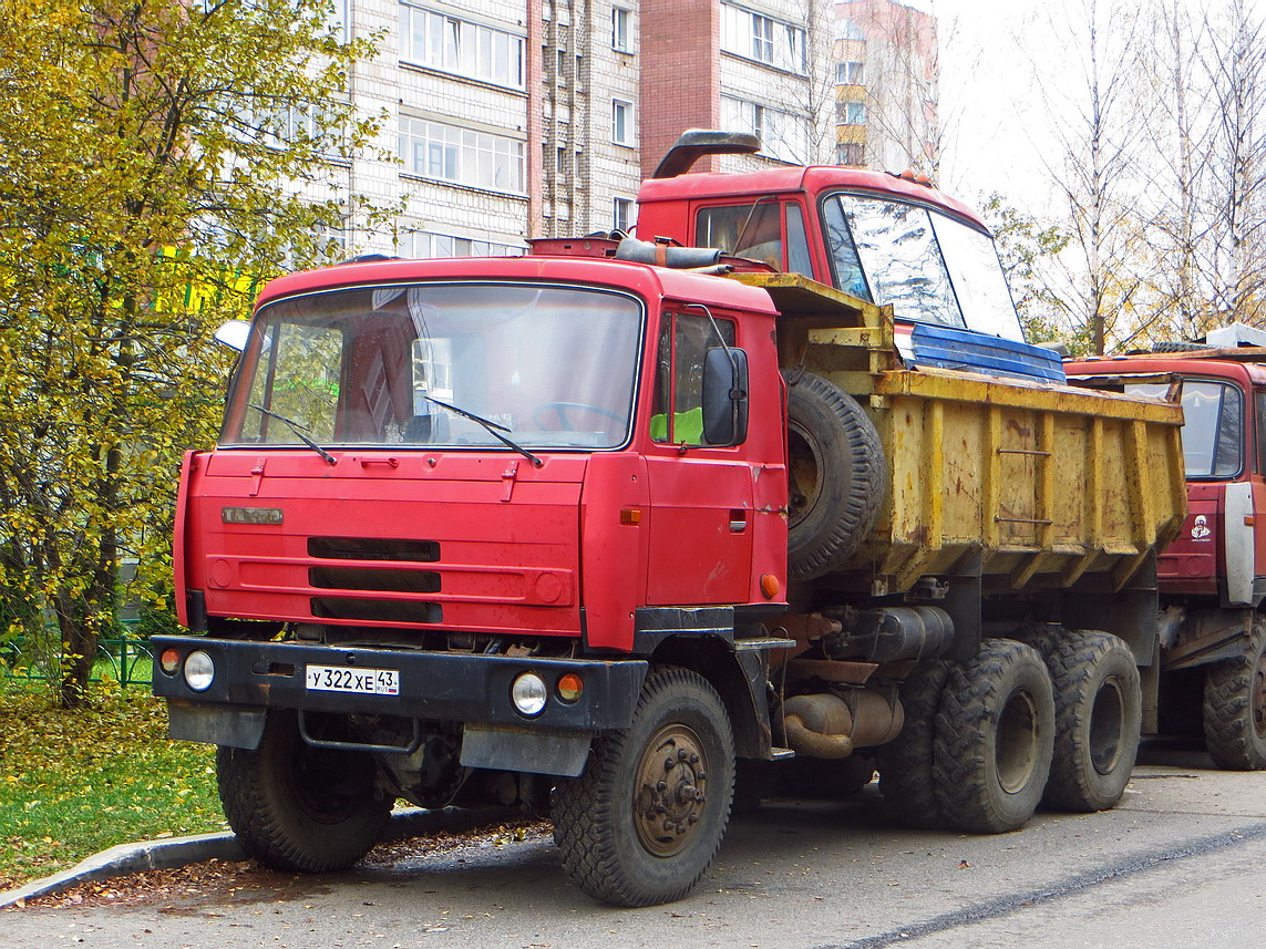 Кировская область, № У 322 ХЕ 43 — Tatra 815-2 S3