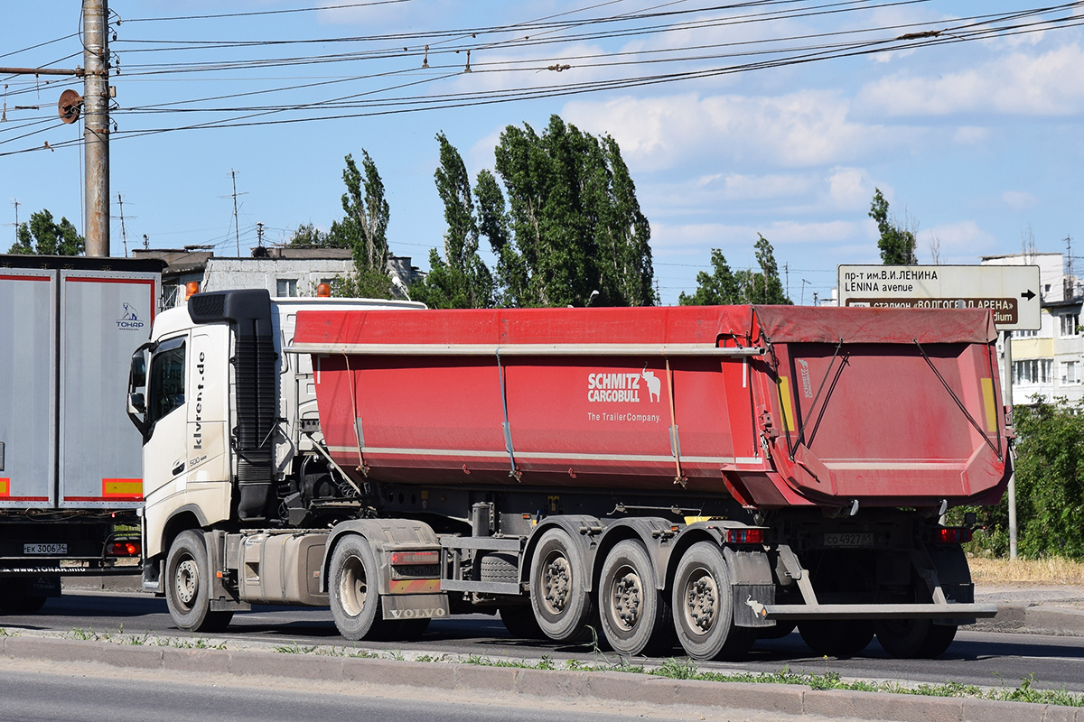 Ростовская область, № СО 4927 61 — Schmitz Cargobull S.KI (общая модель)