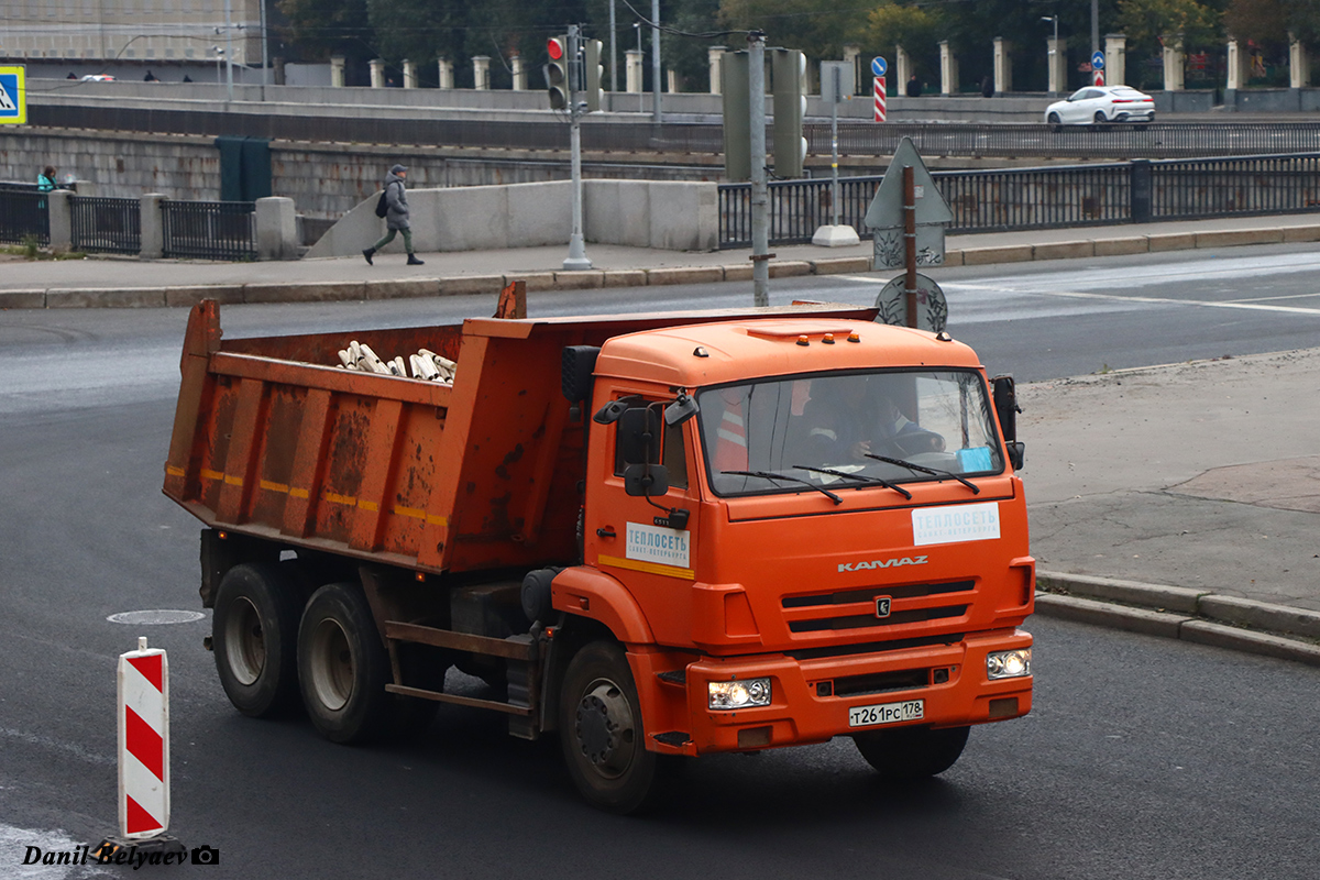 Санкт-Петербург, № Т 261 РС 178 — КамАЗ-65115-L4(19)