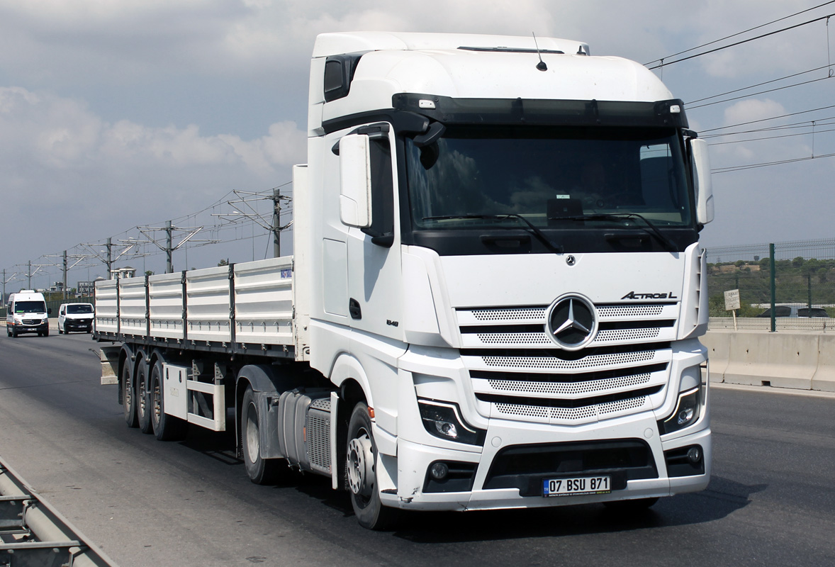 Турция, № 07 BSU 871 — Mercedes-Benz Actros ('2018) 1848