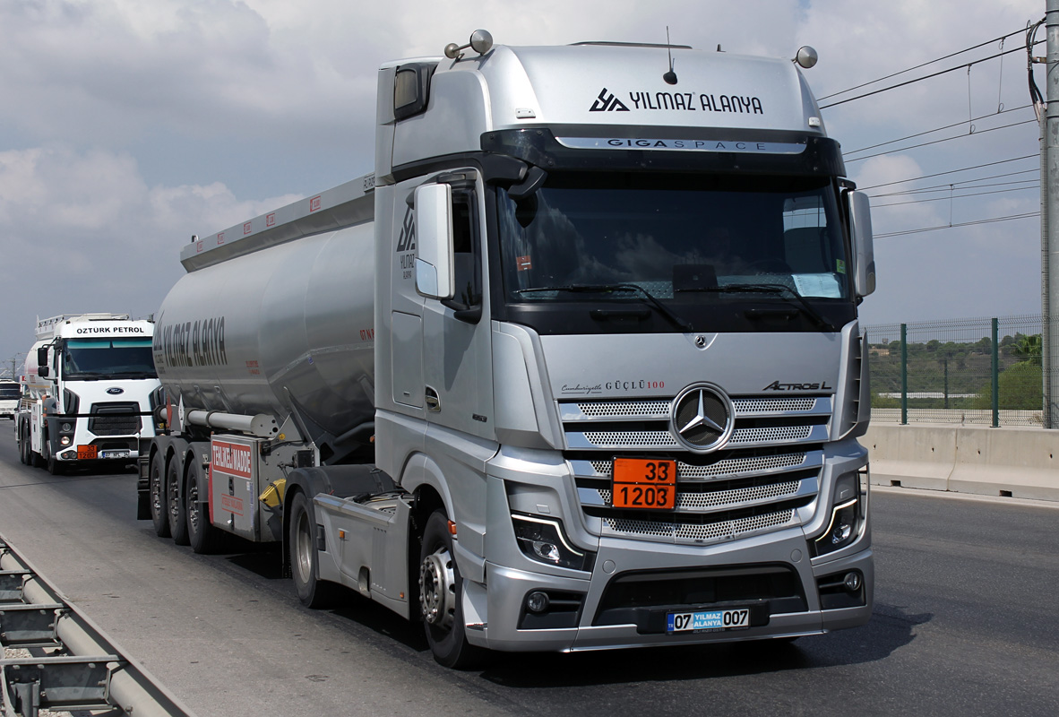 Турция, № 07 YILMAZ ALANYA 007 — Mercedes-Benz Actros ('2018)