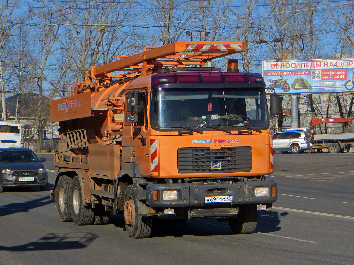 Кировская область, № А 691 СО 43 — MAN F2000 (общая модель)