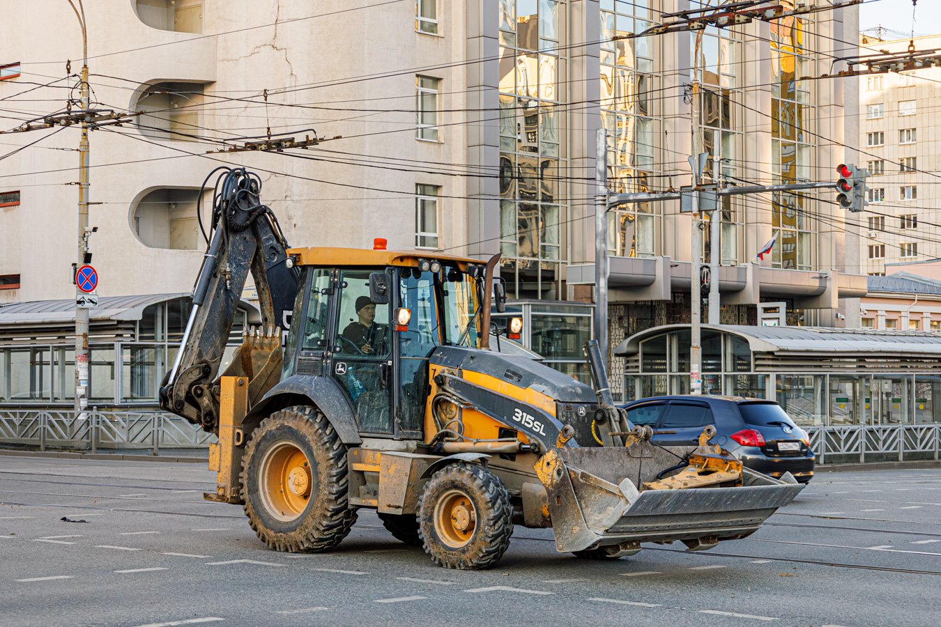 Свердловская область, № 7736 ЕВ 66 — John Deere 315SL