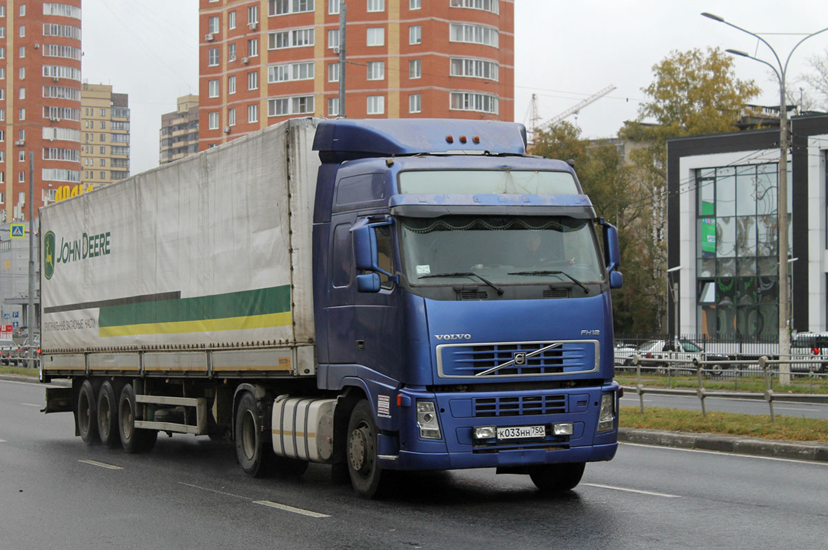 Московская область, № К 033 НН 750 — Volvo ('2002) FH12.460