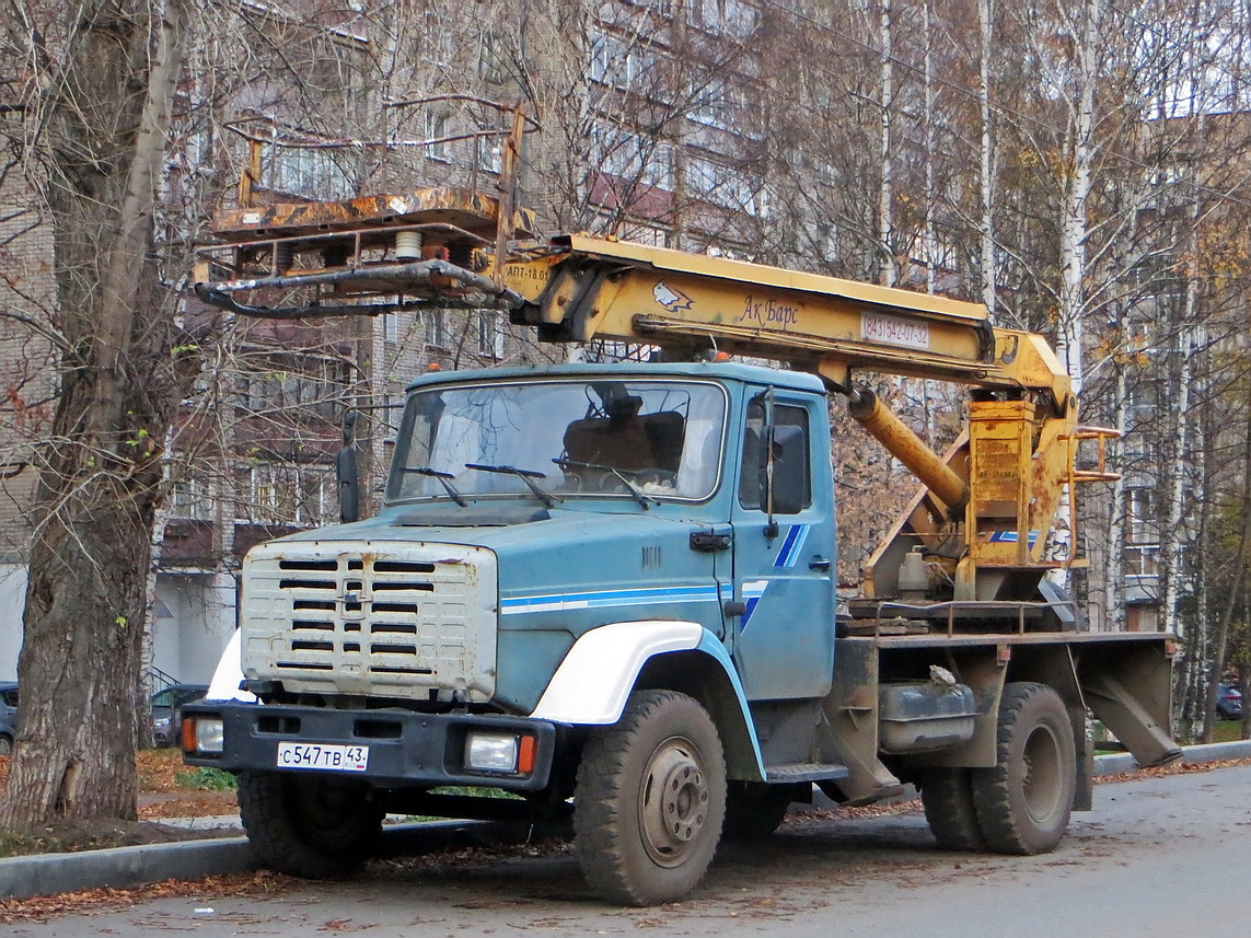 Кировская область, № С 547 ТВ 43 — ЗИЛ-433362