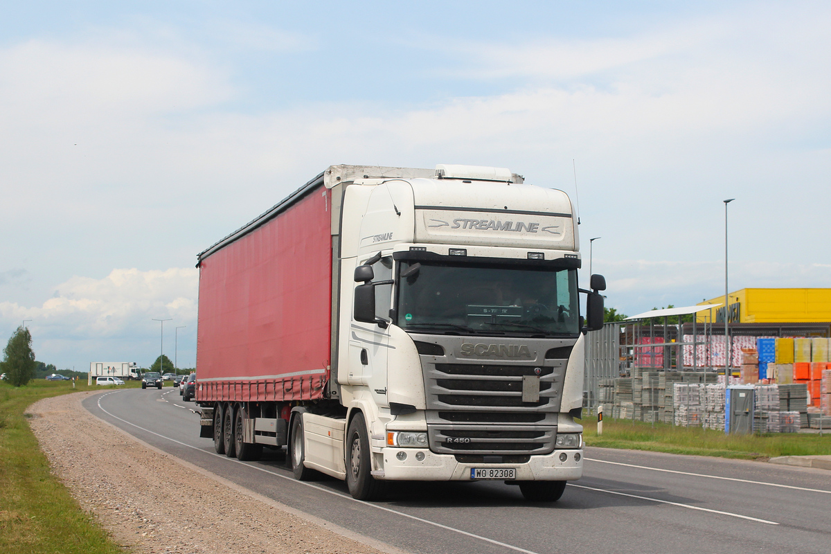 Польша, № WO 82308 — Scania ('2013) R450