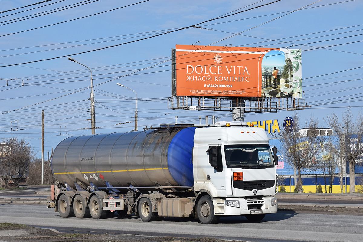 Волгоградская область, № М 317 ОО 134 — Renault Premium ('2006) [X9P]