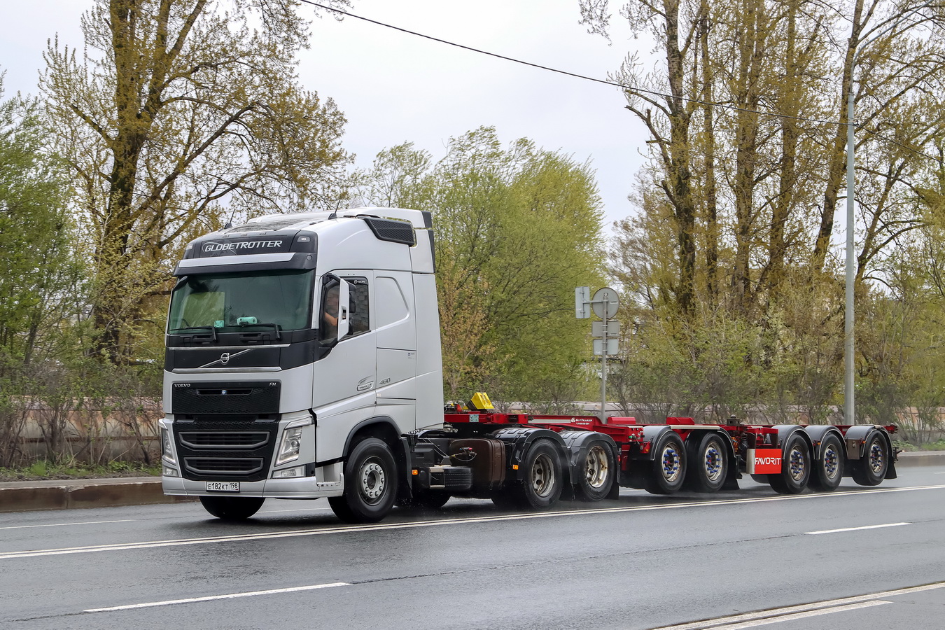 Санкт-Петербург, № Е 182 КТ 198 — Volvo ('2012) FH.460 [X9P]