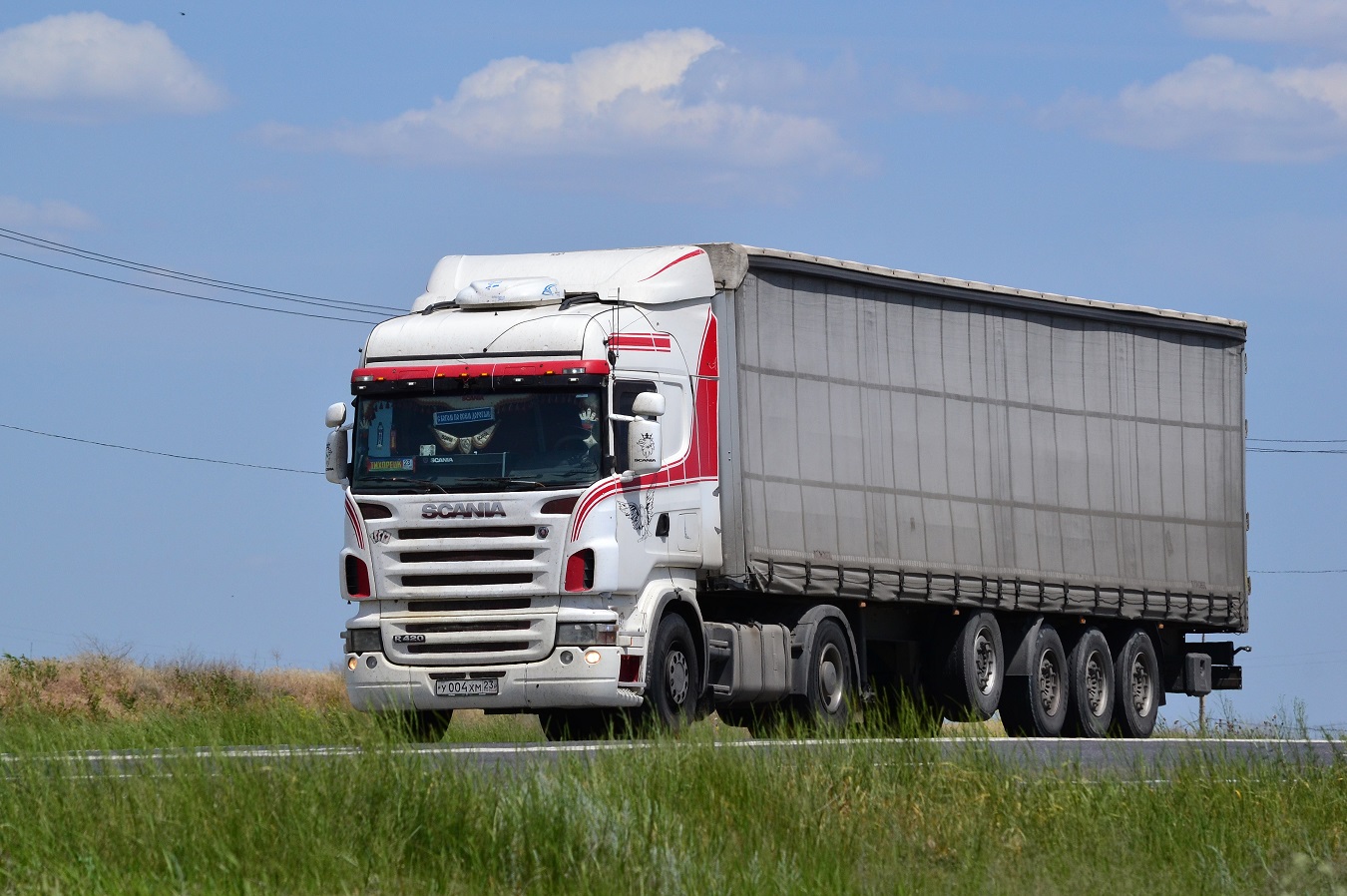 Краснодарский край, № У 004 ХМ 23 — Scania ('2009) R420