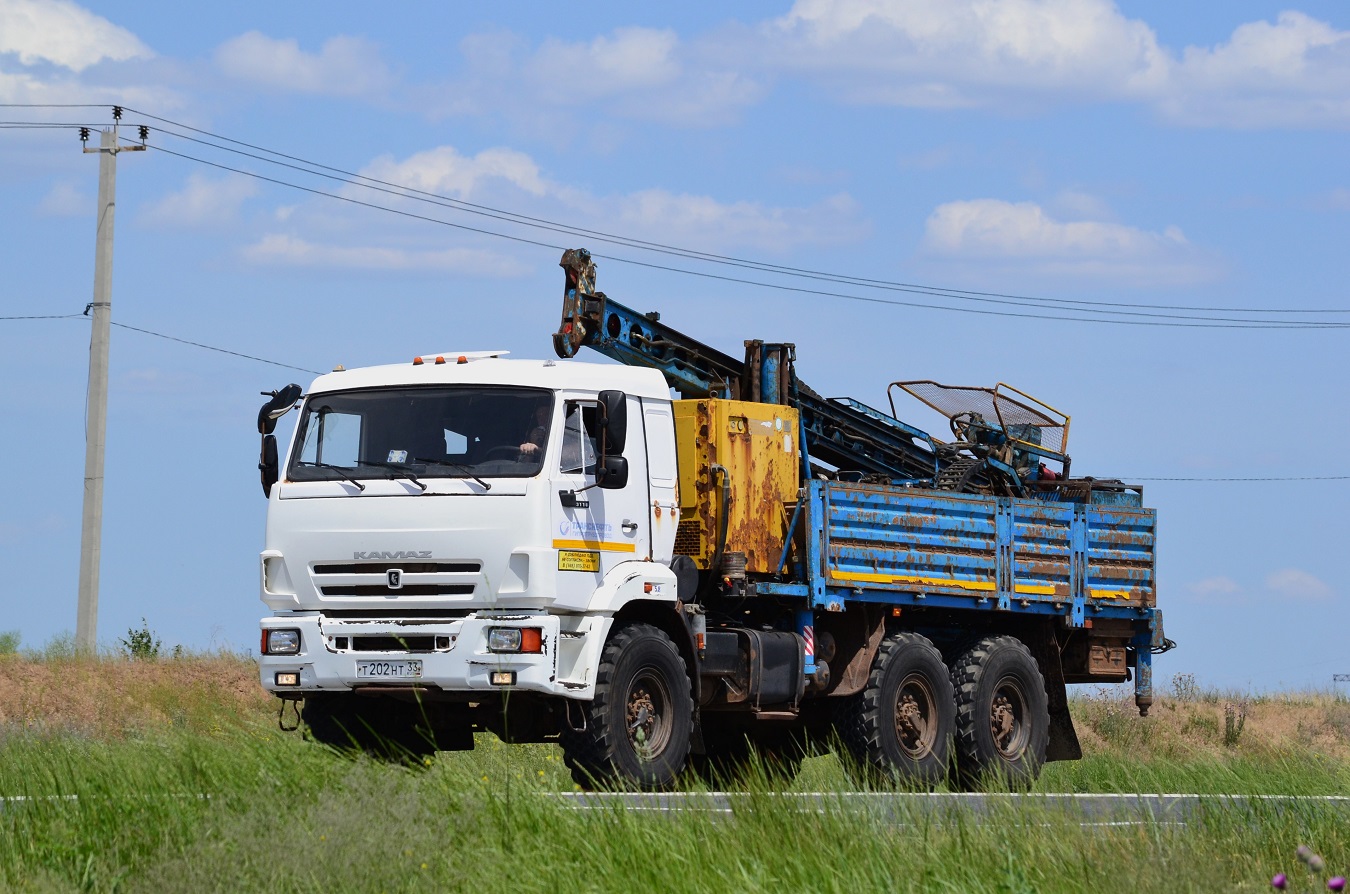 Волгоградская область, № Т 202 НТ 33 — КамАЗ-43118-46