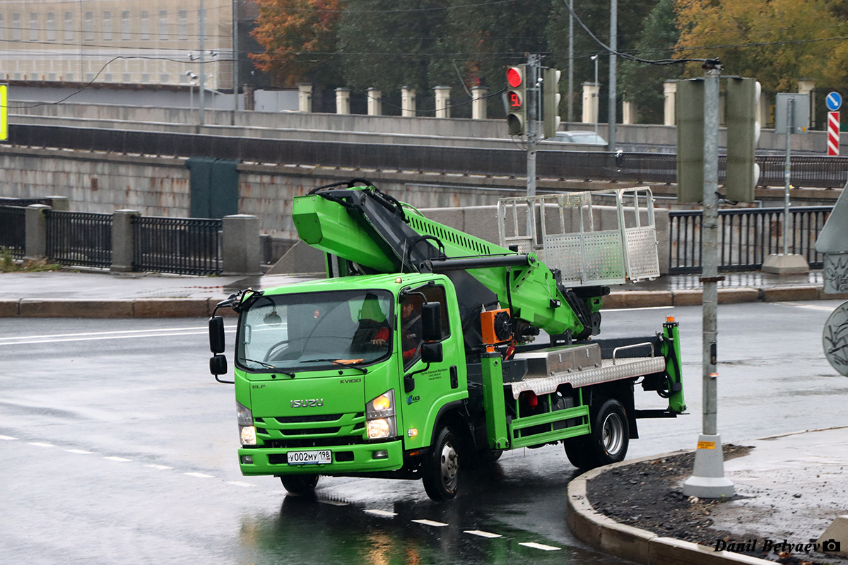 Санкт-Петербург, № У 002 МУ 198 — Isuzu Elf QL(общая модель) [LWL]