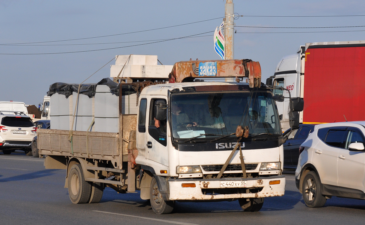 Омская область, № С 440 ХУ 55 — Isuzu Forward (общая модель)