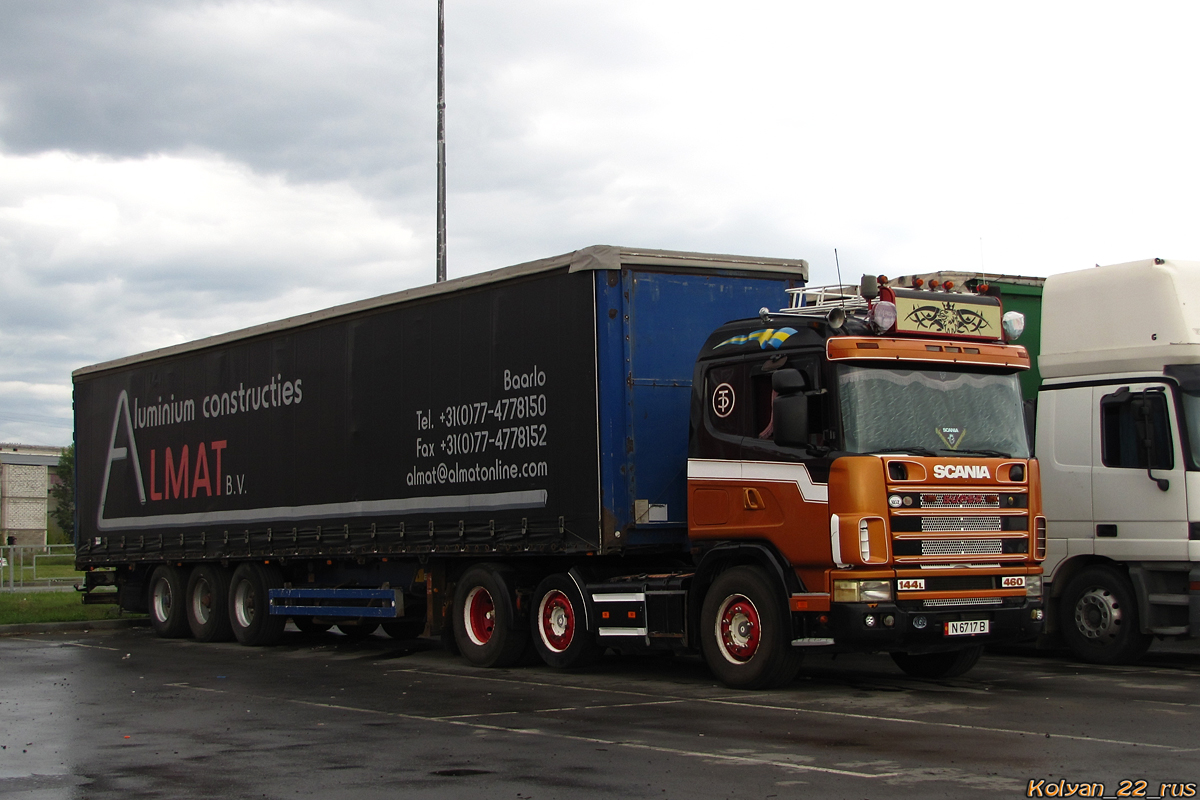 Киргизия, № N 6717 B — Scania ('1996) R144L