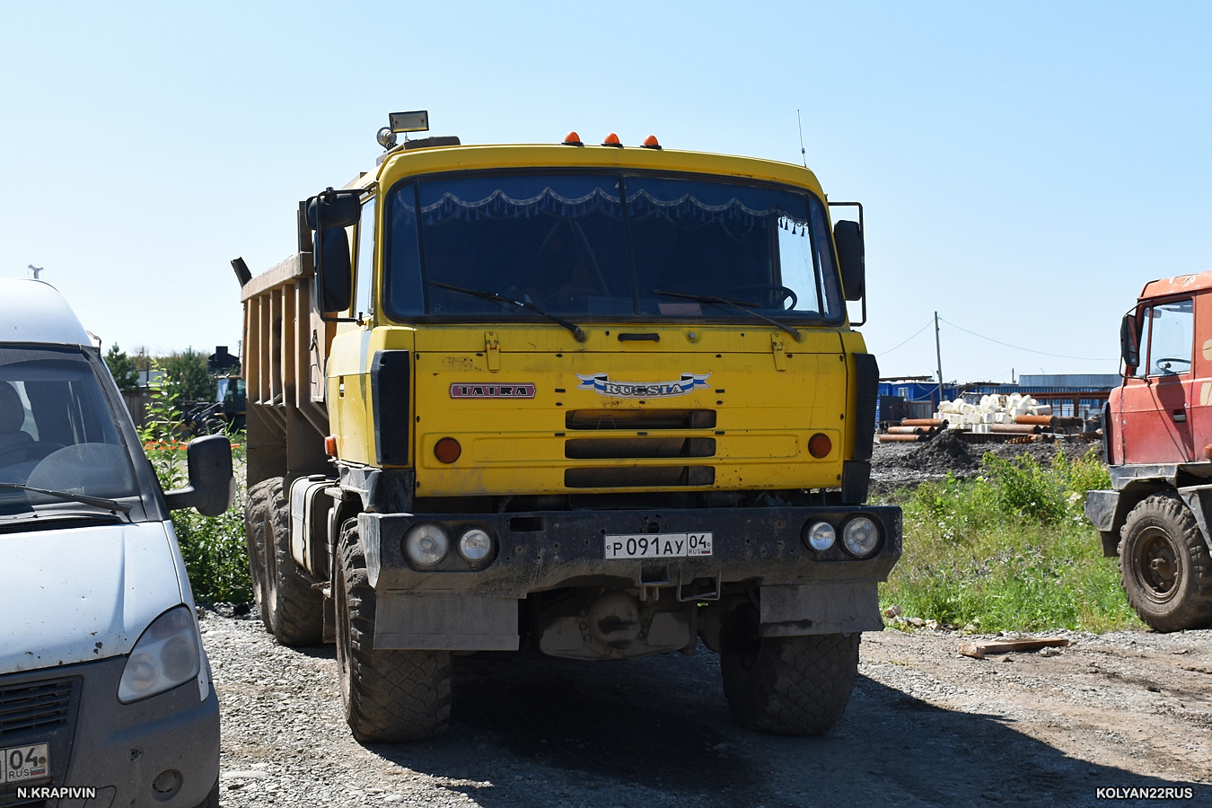 Алтай, № Р 091 АУ 04 — Tatra 815-2 S1 A