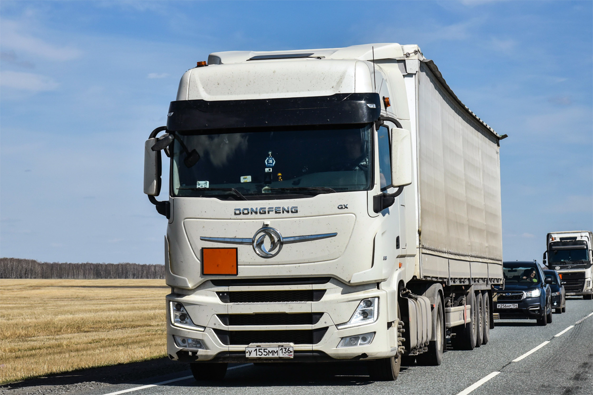 Воронежская область, № У 155 МУ 136 — Dongfeng GX DFH4180