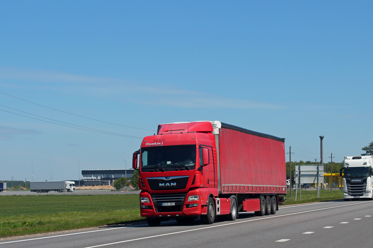 Литва, № KCG 801 — MAN TGX ('2016) (Общая модель)