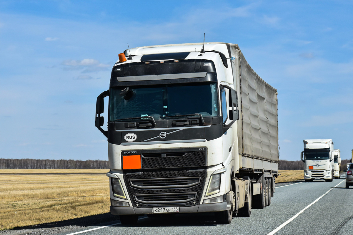 Воронежская область, № К 217 АР 136 — Volvo ('2012) FH.460 [X9P]