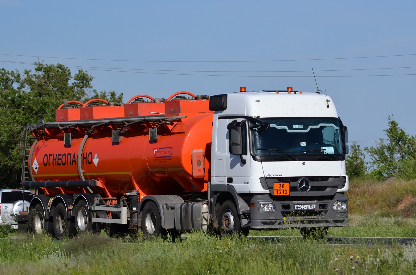 Пермский край, № Н 485 КЕ 159 — Mercedes-Benz Actros '09 1844 [Z9M]