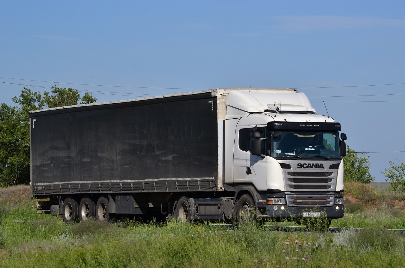 Волгоградская область, № Н 590 ВА 134 — Scania ('2013) G400