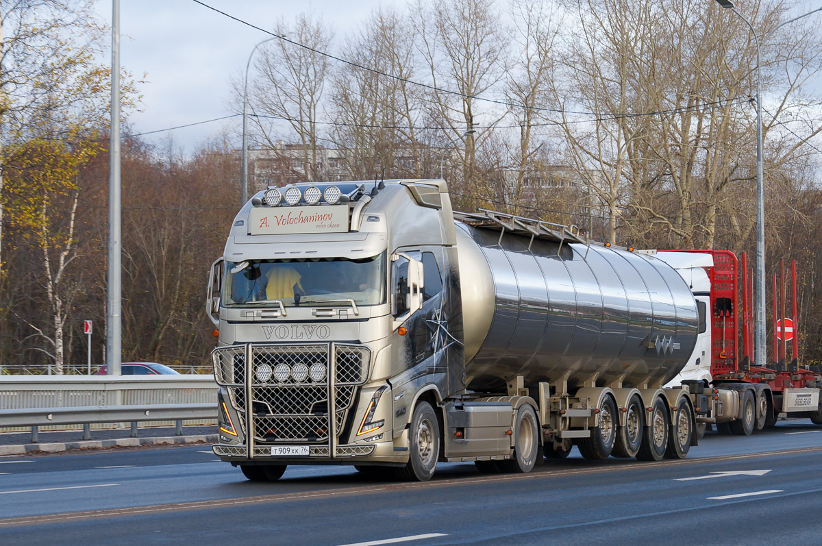 Ярославская область, № Т 909 ХК 76 — Volvo ('2012) FH16.540