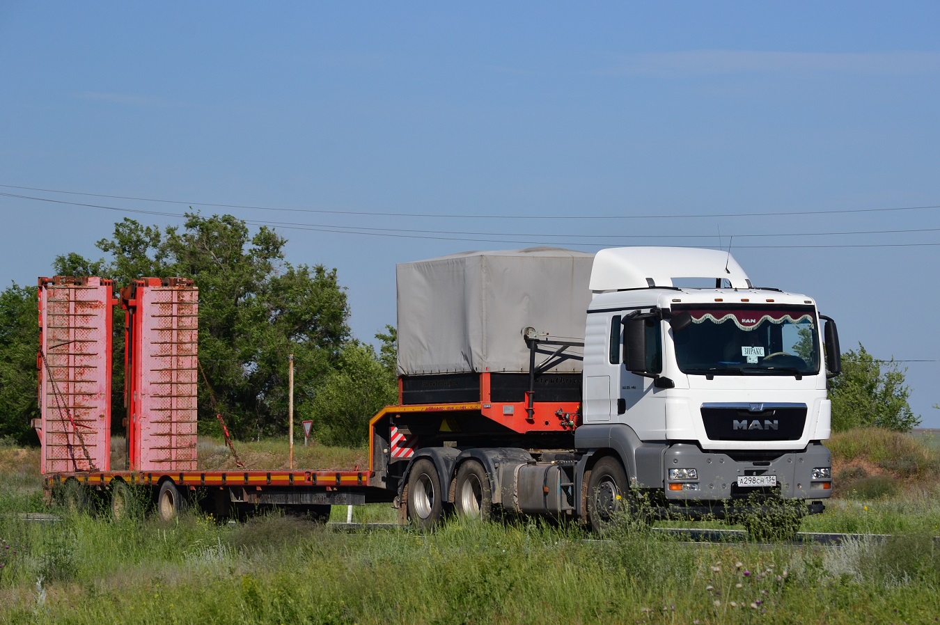 Волгоградская область, № А 298 СН 134 — MAN TGS 33.440