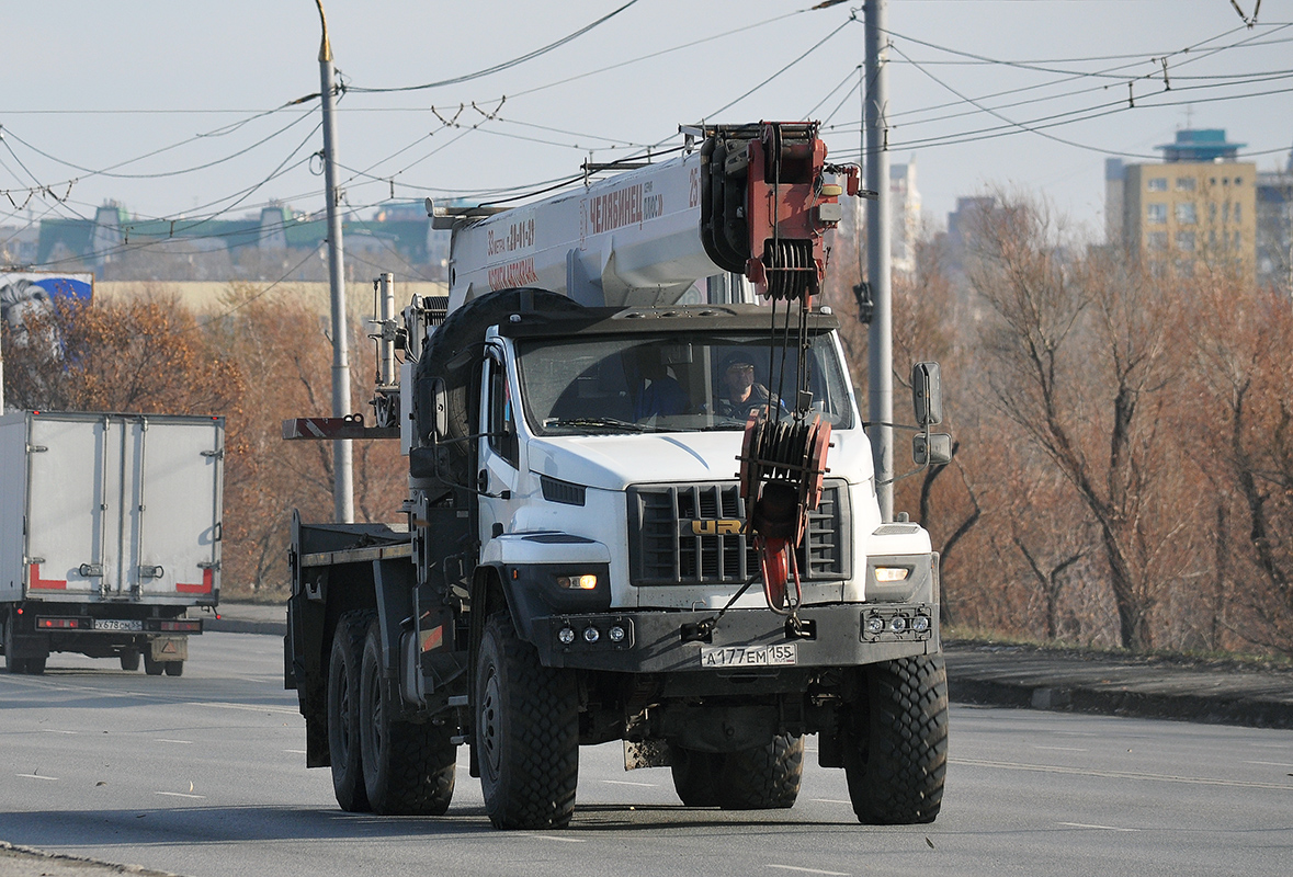 Омская область, № А 177 ЕМ 155 — Урал NEXT 4320-72