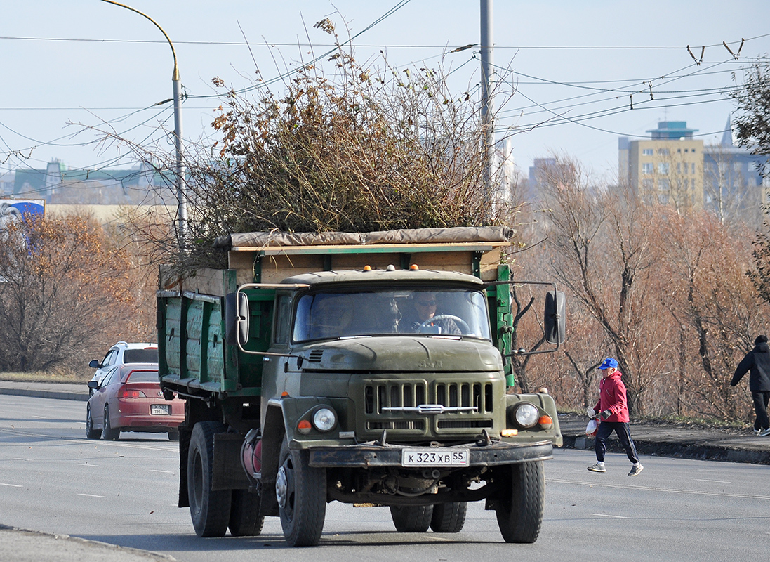 Омская область, № К 323 ХВ 55 — ЗИЛ-495710