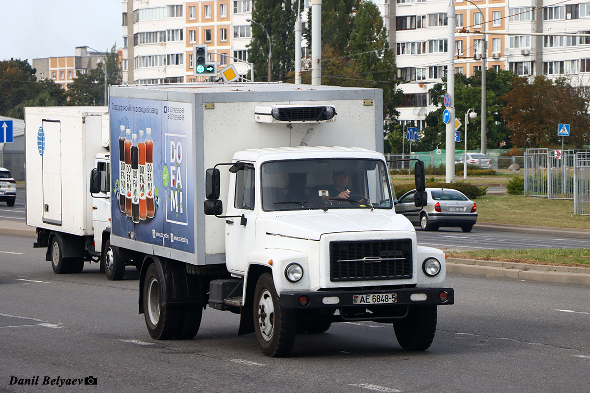Минская область, № АЕ 6848-5 — ГАЗ-3309